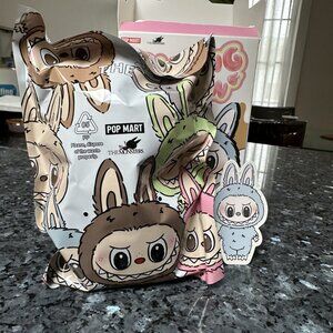 POPMART Labubu The Monsters Macaron Plush Series - Sea Salt Coconut